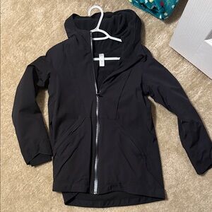 Ivivva Black Zip-Up Hoodie